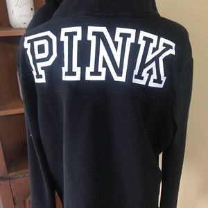 Black Victoria Secret Pink Large Hoodie🖤
